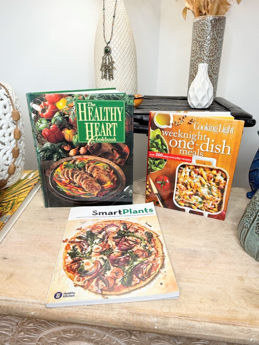 Healthy Cookbook Lot 3 Heart Healthy Cooking Light Smart Plants Recipes